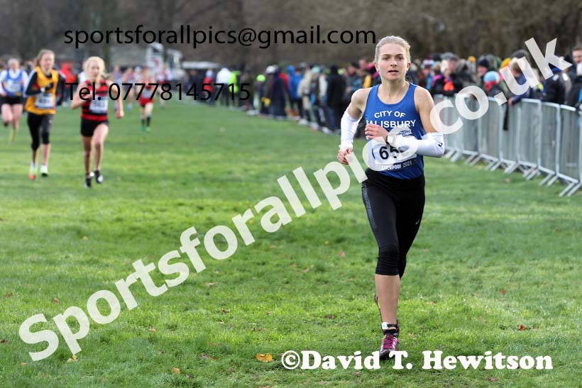 Womens under-17s and under-20s, European Cross Country Championships Trials, Sefton Park, Liverpool. Photo: David T. Hewitson/Sports for All Pics